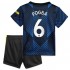 Camisola Manchester United Paul Pogba 6 Criança Equipamento Terceiro 2021-2022 Manga Curta